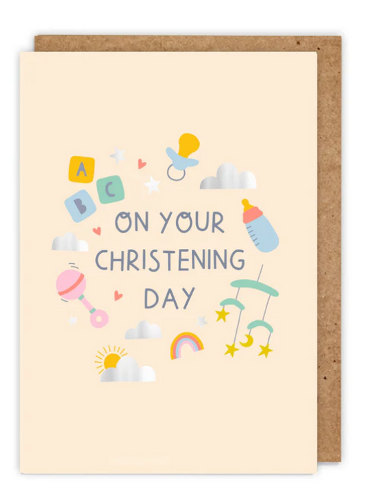 ON YOUR CHRISTENING DAY! - CARD