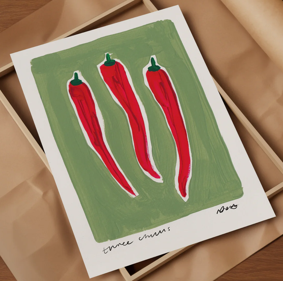 THREE CHILLIS