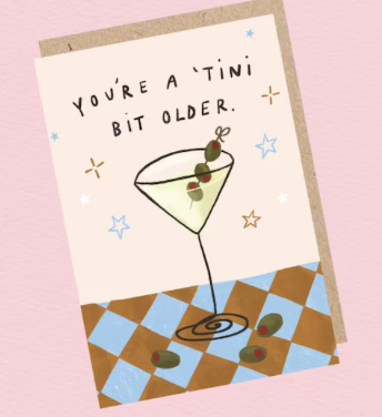 YOU'RE A TINI BIT OLDER