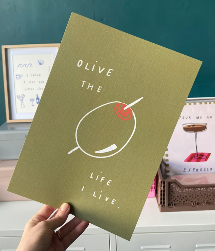 OLIVE THE LIFE I LIVE.