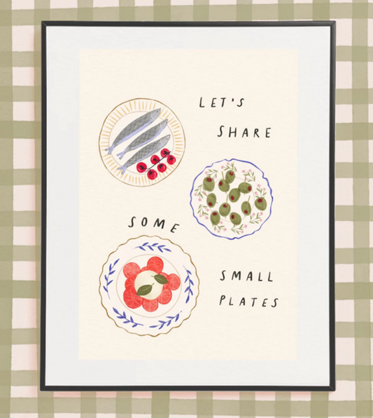 LET'S SHARE SOME SMALL PLATES