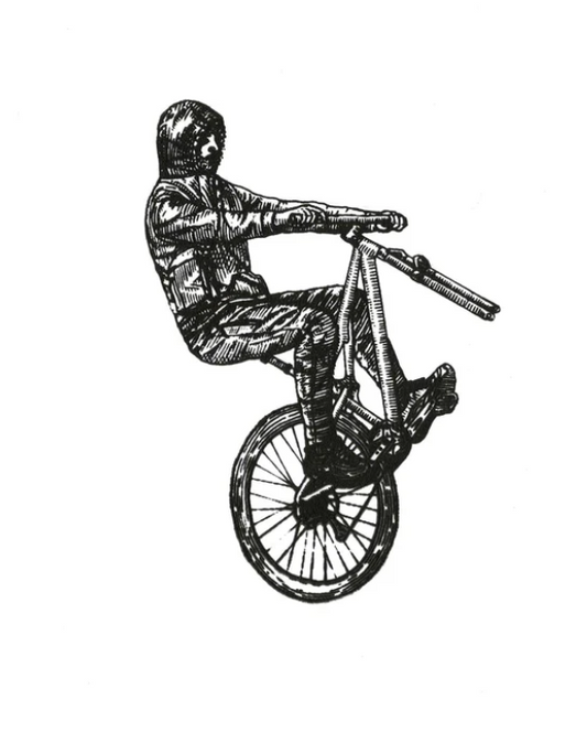 WHEELIE SCREEN PRINT