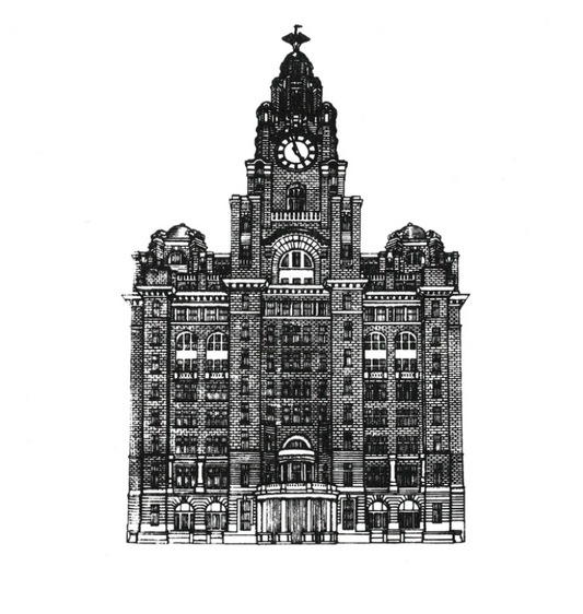 LIVER BUILDING SCREEN PRINT