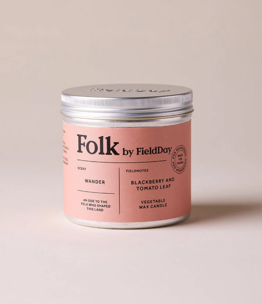 WANDER FOLK TIN CANDLE