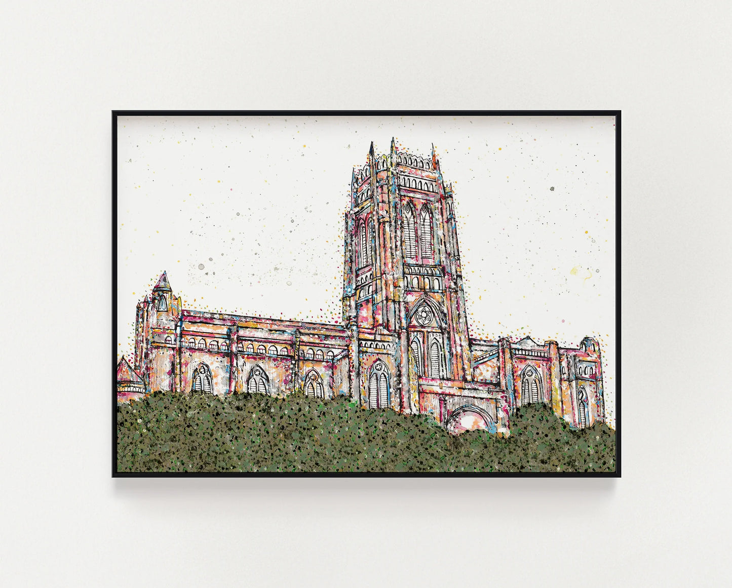 ANGLICAN CATHEDRAL PAINTED