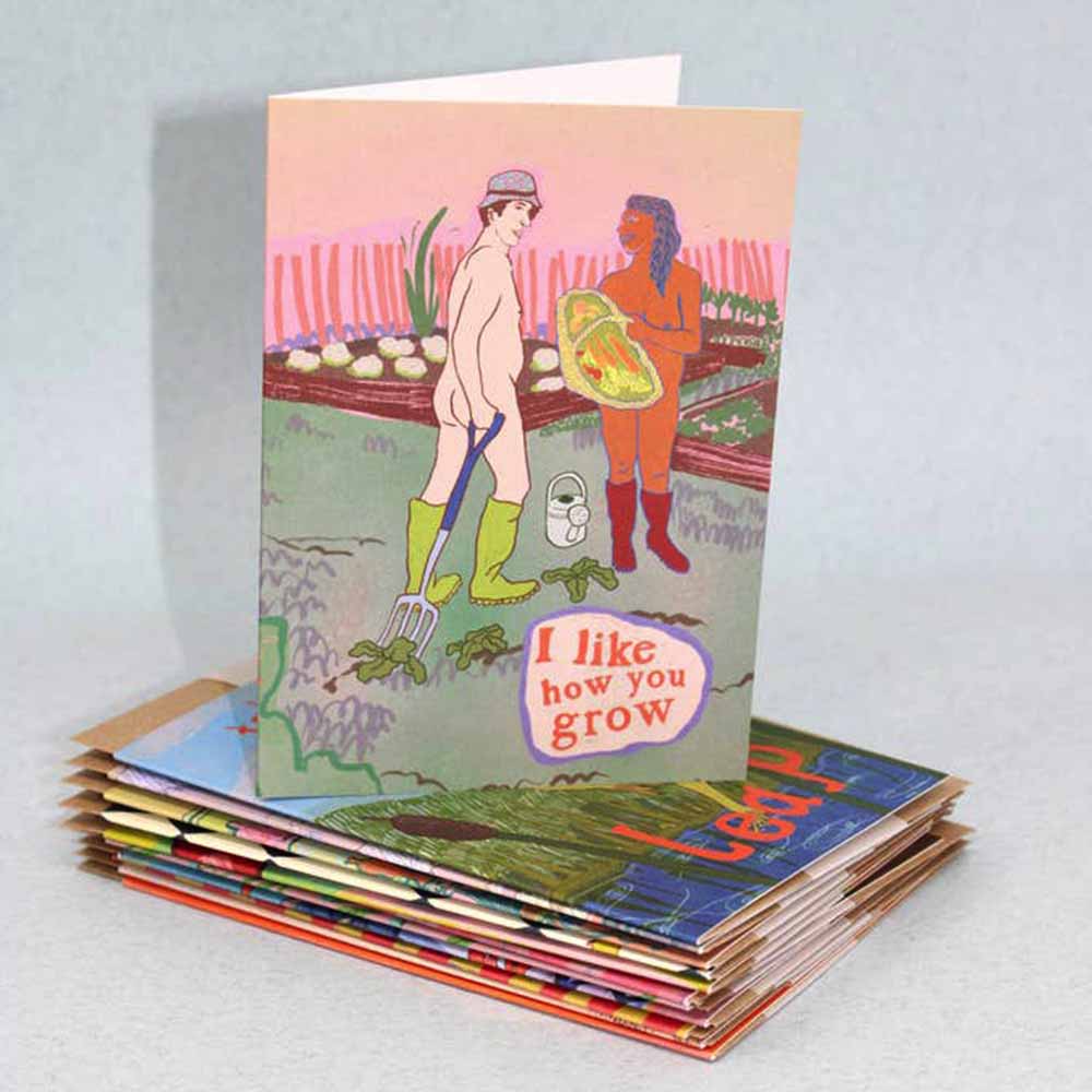 I LIKE HOW YOU GROW CARD