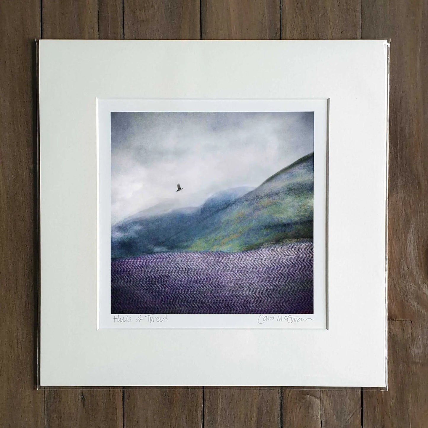 Hills of Tweed print