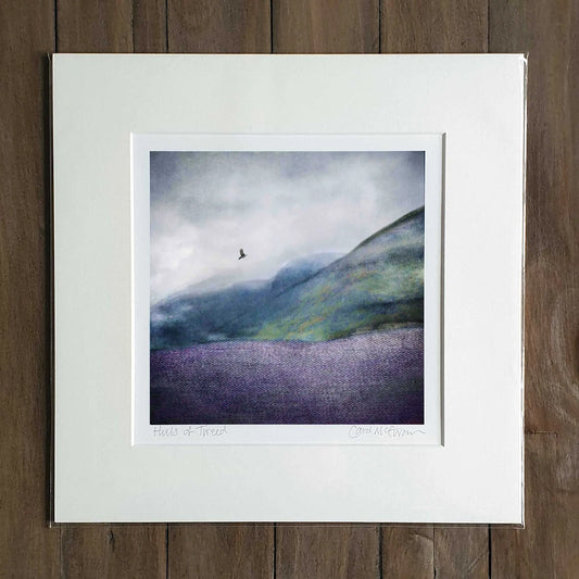 Hills of Tweed print