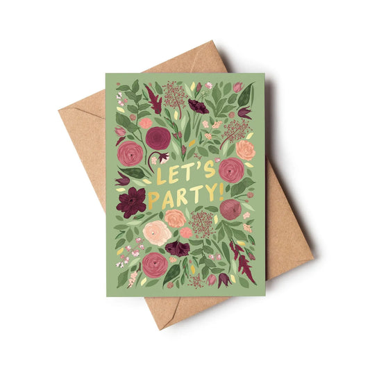 LET'S PARTY! CARD